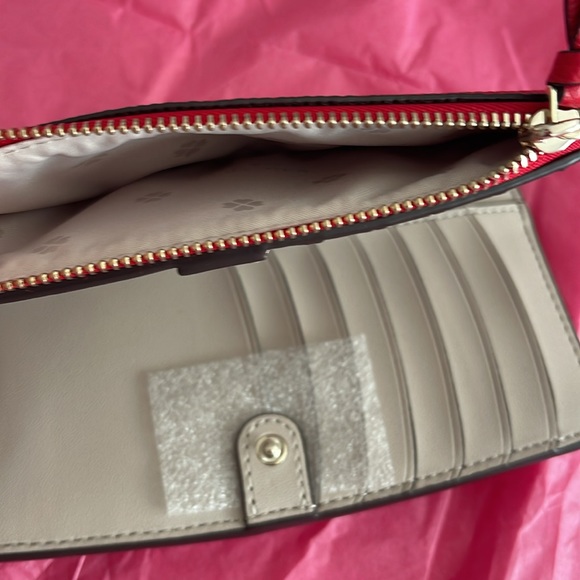 NWT Red Kate spade Clutch. - Picture 5 of 13